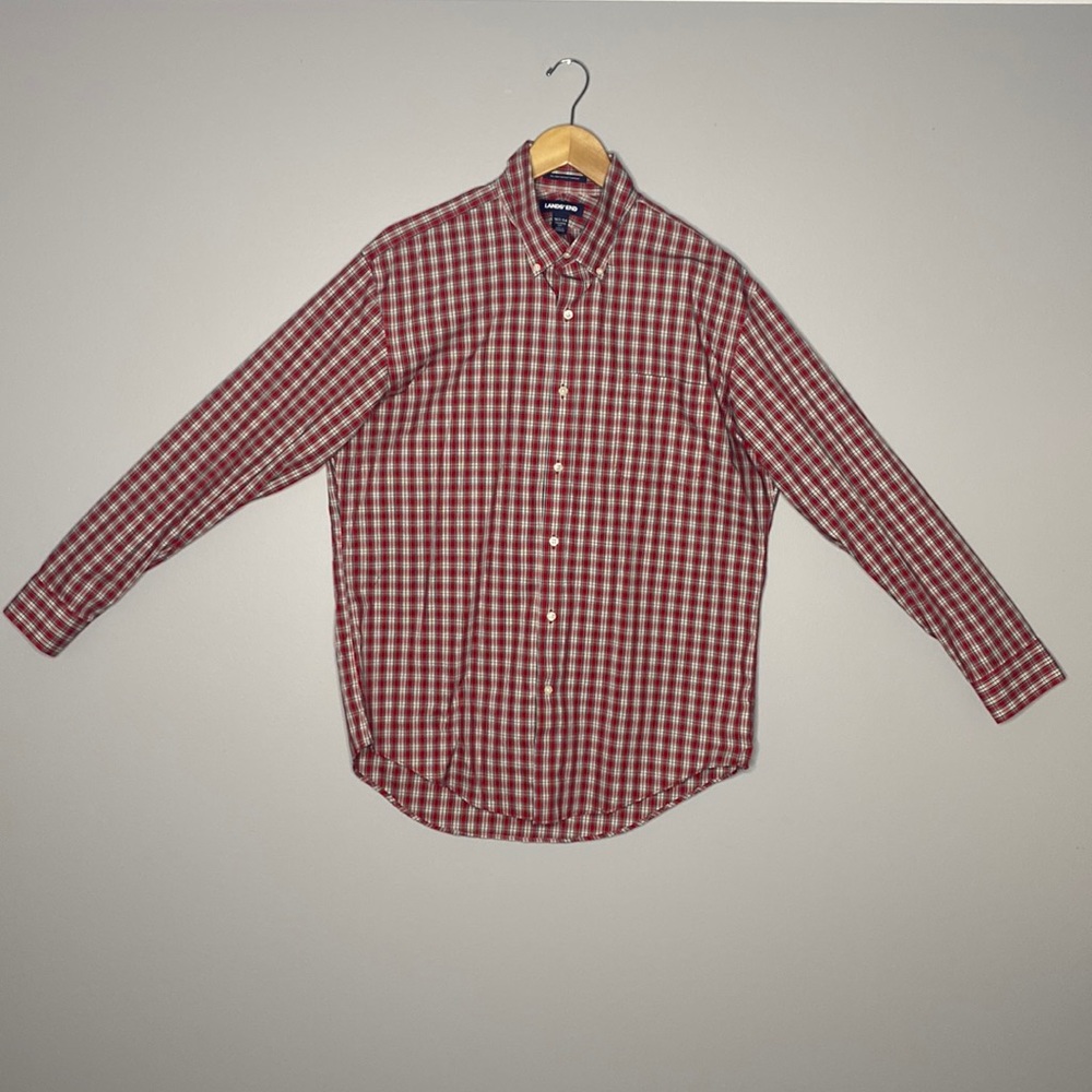 Lands End Tailored Fit NavTech‎ Long Sleeve